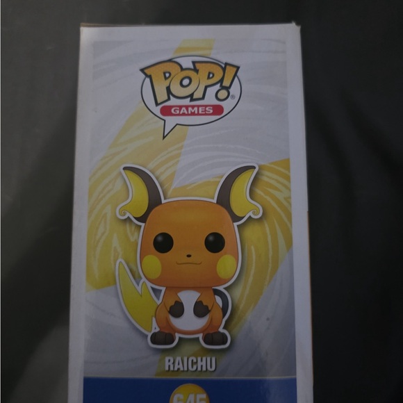 Funko Pop! Games Raichu Figure - Yellow and Brown - Picture 2 of 6